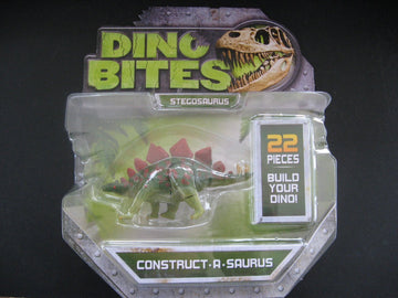 Dino Bites Stegosaurus- 22 Piece Dinosaur