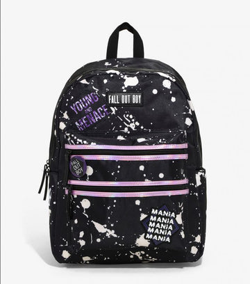 Fall Out Boy Paint Splatter Mania Backpack