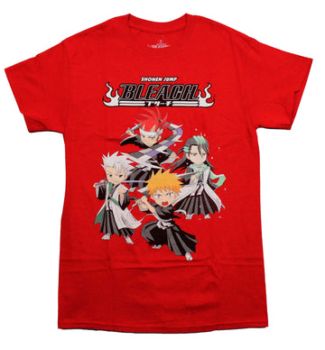 Bleach Mens T-Shirt - Shonen Jump Chibi Characters