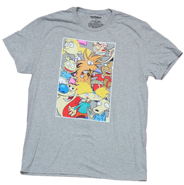 Nicktoons Mens T-Shirt - Boxed Giant Classic Character Box Image