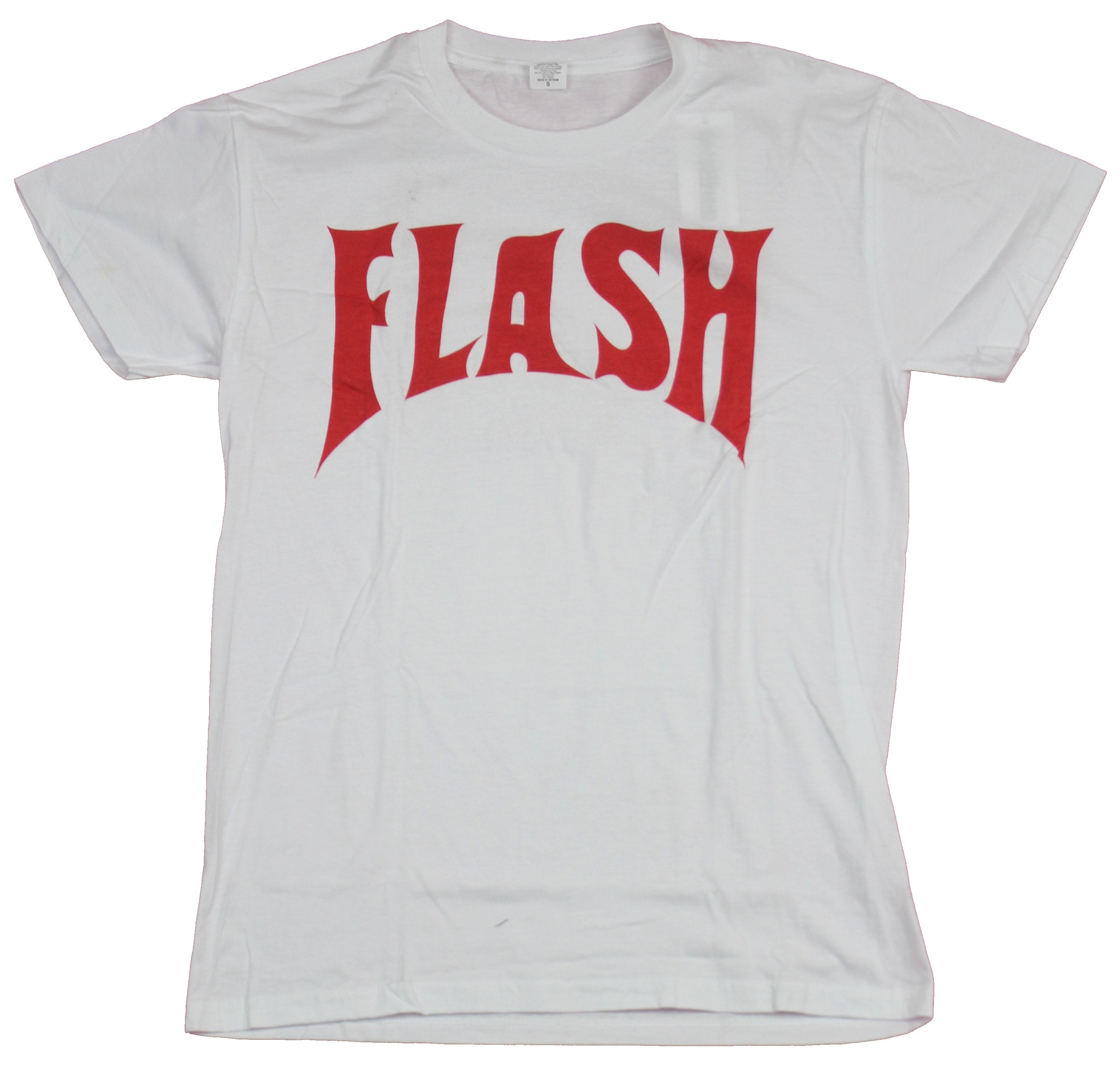 Flash the Movie Mens T-Shirt - Simple Red Flash Logo