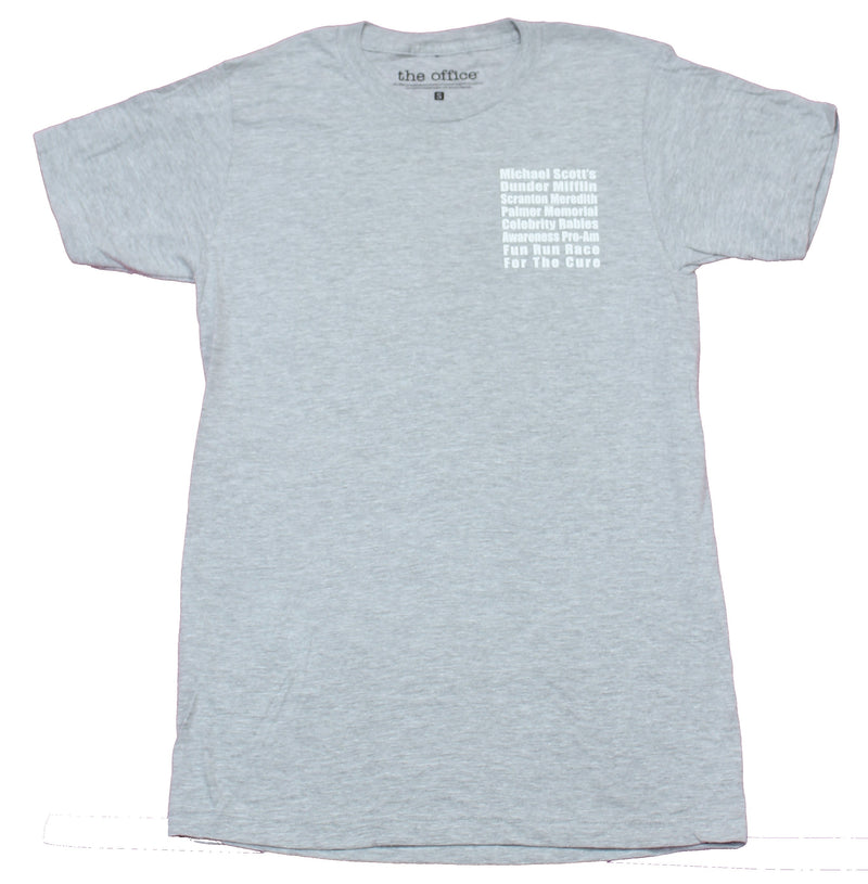 The Office Mens T-Shirt - Michael Scott Race for the Cure Fun Run