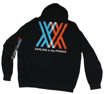 Black Darling in the Franxx Anime  Logo Black Hoodie