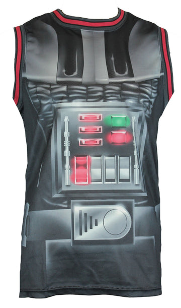 Star Wars Mesh Darth Vader Basketball Jersey - Logo Costume Image