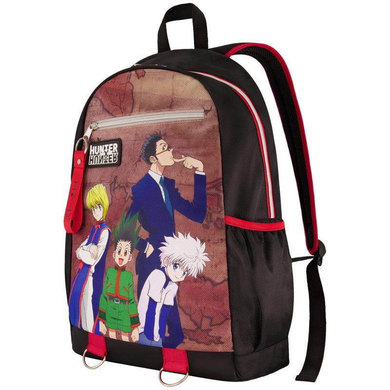 Hunter x Hunter 13 Inch Sleeve Laptop Backpack, Padded Computer Bag for Commute or Travel, Multi, One Size - Inmyparentsbasement.com