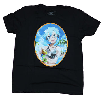 Sword Art Online II Mens T-Shirt - Water Gun Sinon Image