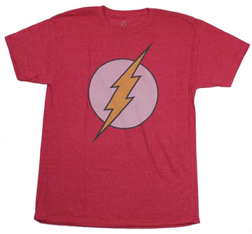 Flash DC Comics Mens T-Shirt - Distressed Classic Flash Symbol