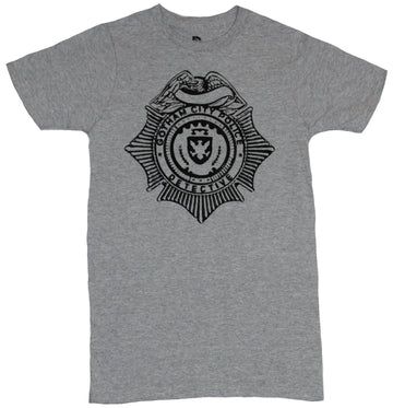 Gotham Batman DC Comics Mens T-Shirt - Gotham City Police Badge Image