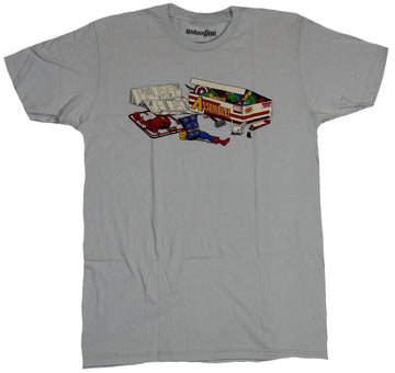 the Avengers Mens T-Shirt - Assemble Model Figures Assembly Required
