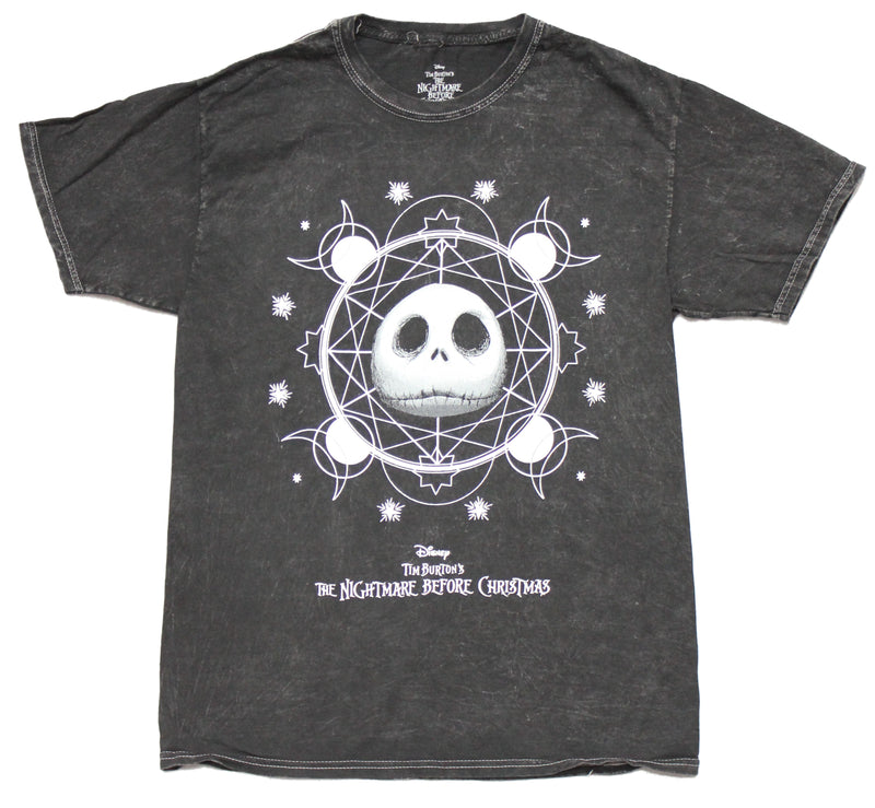 Nightmare Before Christmas Mens T-Shirt - Jack Skellington Celestial