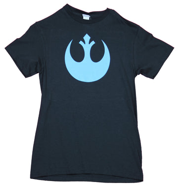 Star Wars  Mens T-Shirt - Blue Republic Rebels Logo Image
