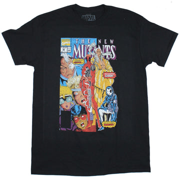Deadpool Marvel Mens T-Shirt - Introducing New Mutants 98 Cover Image