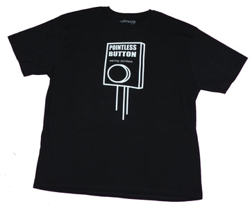 ASDF Movie Mens T-Shirt- Pointless Button Warning: Pointless Image