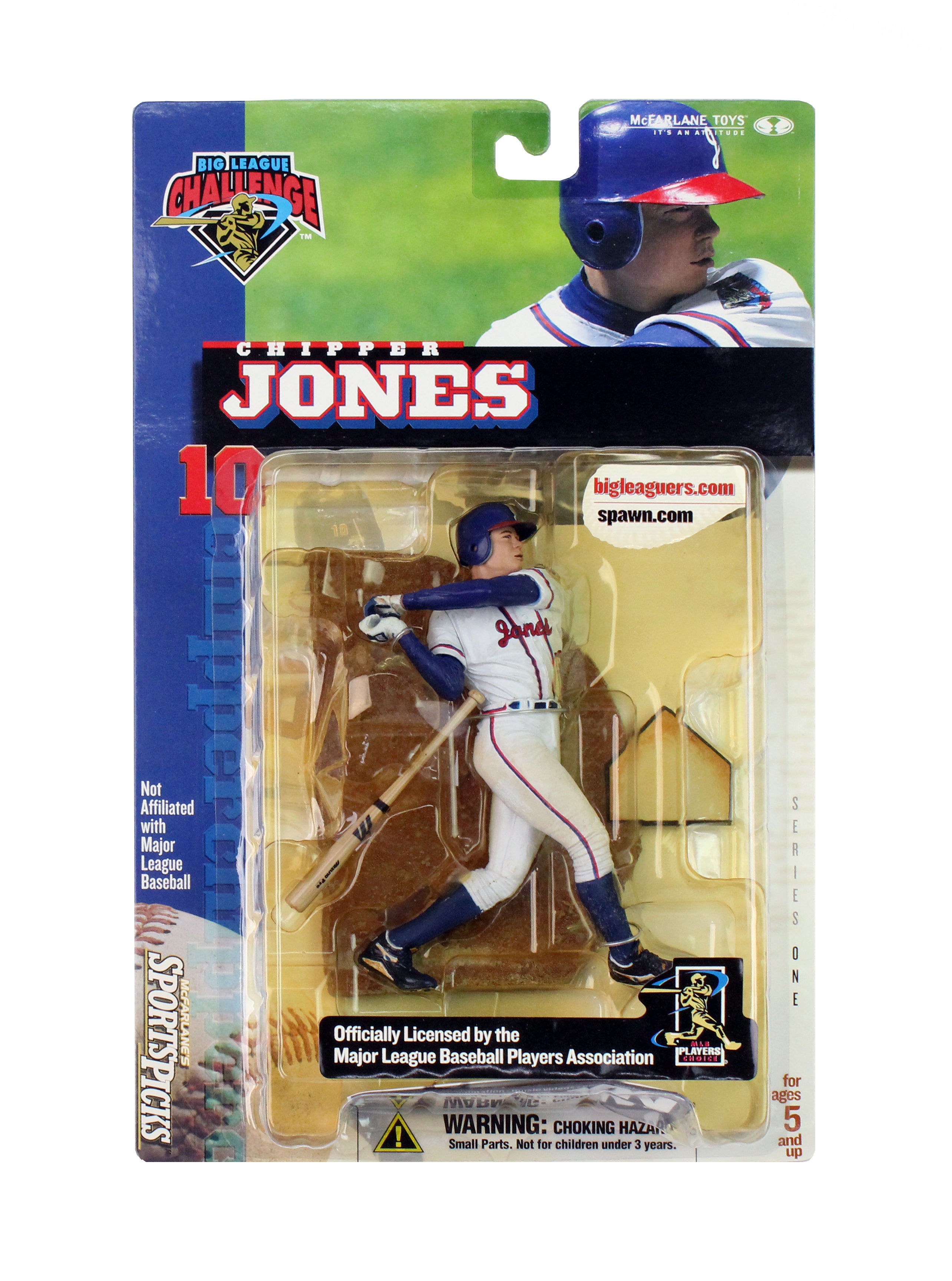 McFarlane Toys MLB Sports Picks Club Exclusive Big League Challenge Action Figure Chipper Jones