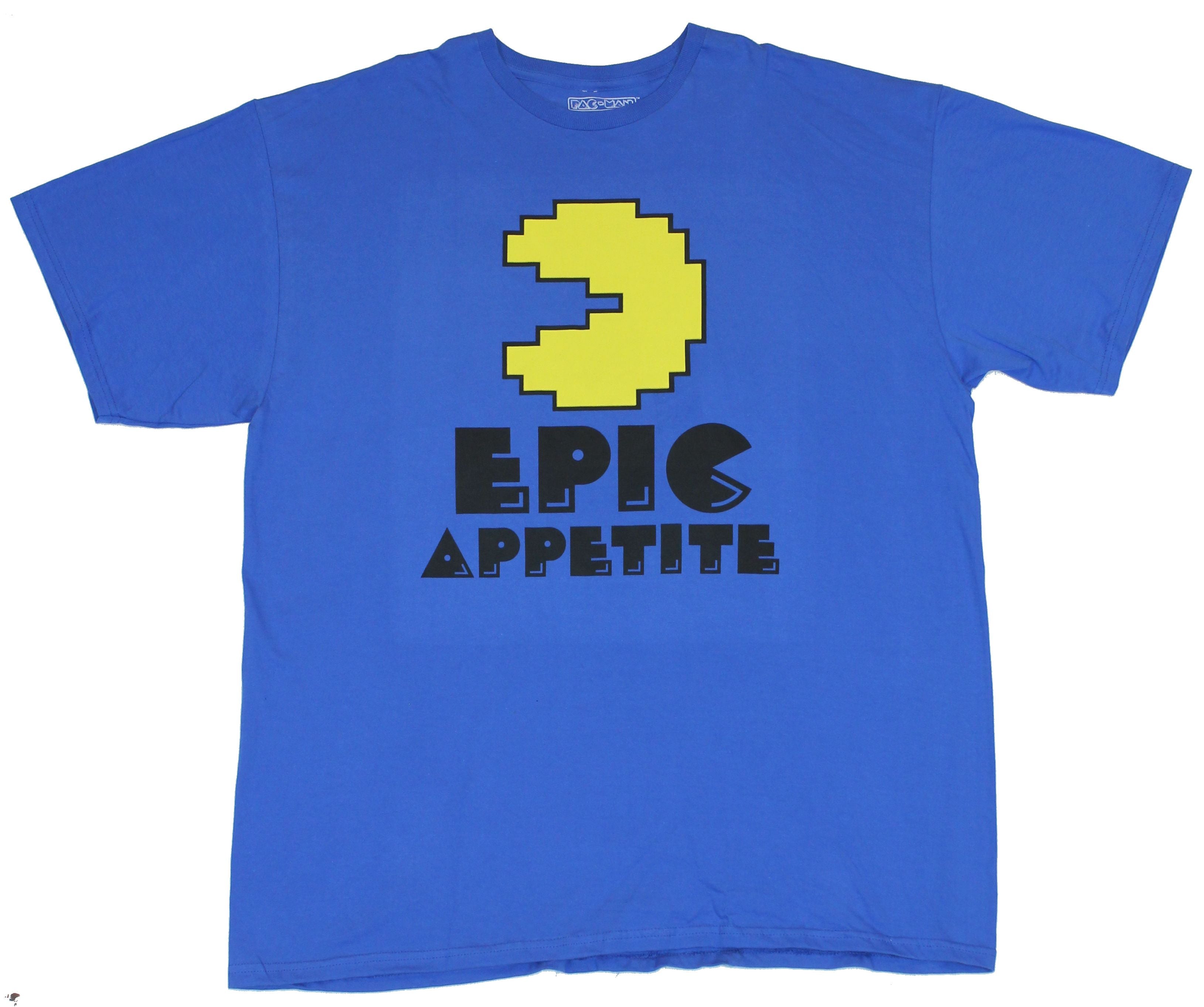 Pac-Man Mens T-Shirt  - Epic Appetite Simple Pac Man Image