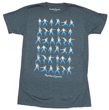 Napoleon Dynamite Mens T-Shirt - All the Classic Dance Moves