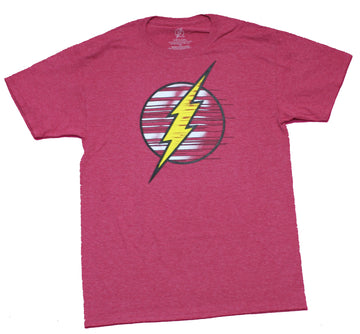 Flash Mens T-Shirt - Classic Painted Stripes Logo Image