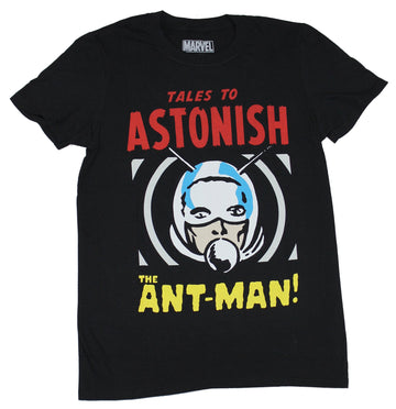 Ant-Man (Marvel) Mens T-Shirt - Tales to Astonish Comic Head Image