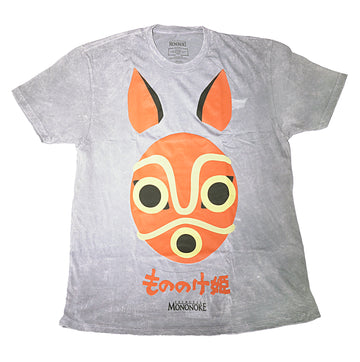 Princess Mononoke Mens T-Shirt - Large Rabbit Mask
