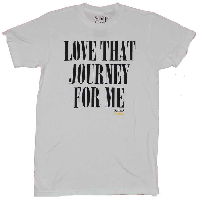 Schitt's Creek Mens T-Shirt - Love That Journey For Me Quote - Inmyparentsbasement.com