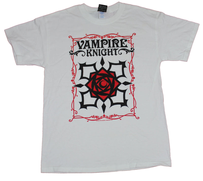 Vampire Knight Mens T-Shirt  - Stylized Flower Logo Image
