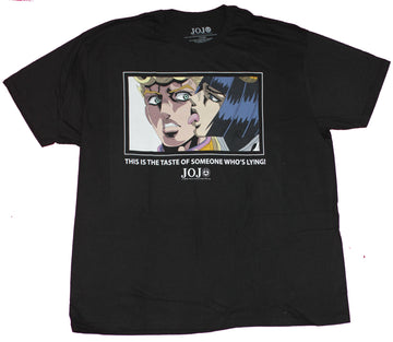Jojo's Bizarre Adventure Mens T-Shirt - Taste of Someone Who Is Lying Lick