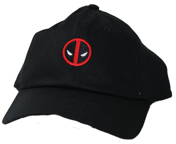 Deadpool Small Logo Slouch Design Dad Adjustable Hat CAp