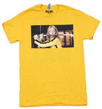 Kill Bill Mens T-Shirt  -  Beatrix Bride Photo Box Front Big Letter Back