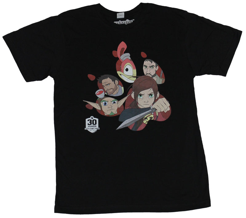 Naughty Dog Mens T-Shirt - 30 Year Anniversary Last of US Jake Dexter & More - Inmyparentsbasement.com