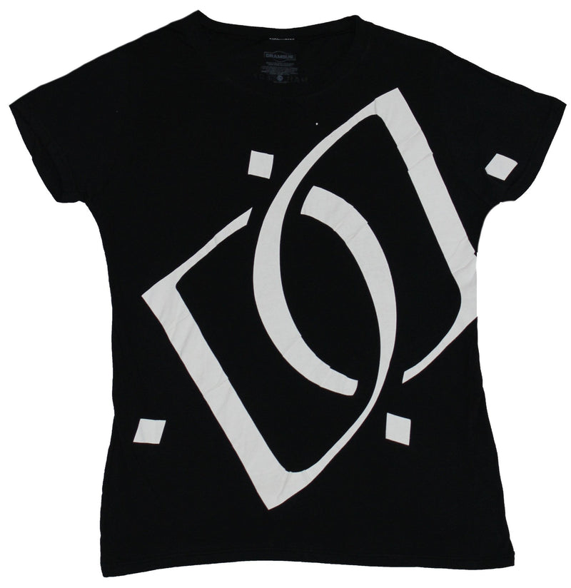 Drambuie Girls Juniors T-Shirt - Giant Interlocking Dd logo Image