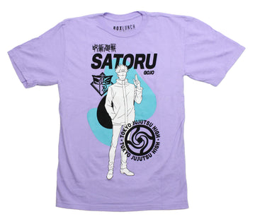 Jujutsu Kaisen Mens T-Shirt - Satoru Gojo Tokyo Jujutsu High Symbol