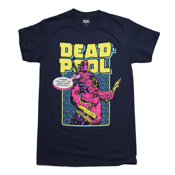 Deadpool Mens T-Shir t- Please Call Me The Merc with the Mouth