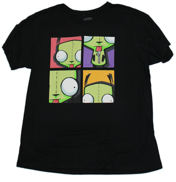 Invader Zim Mens T-Shirt - Four Box Gir Images