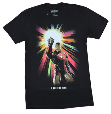 Iron Man Mens T-Shirt - I Am Gauntlet Snap Image