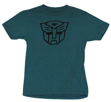 Transformers Mens Soft Spun T-Shirt - Classic Lined Autobot Logo