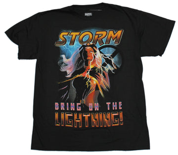 Storm of the X-Men Mens T-Shirt - Bring On the Lightning