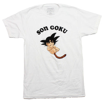 Dragon Ball Z Mens T-Shirt - Son Goku Sucking Thumb Image