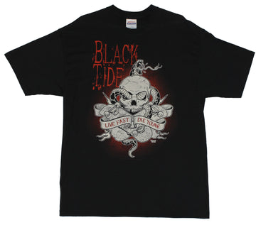Black Tide  - Live Fast Die Young t2shirt, LARGE [Apparel]