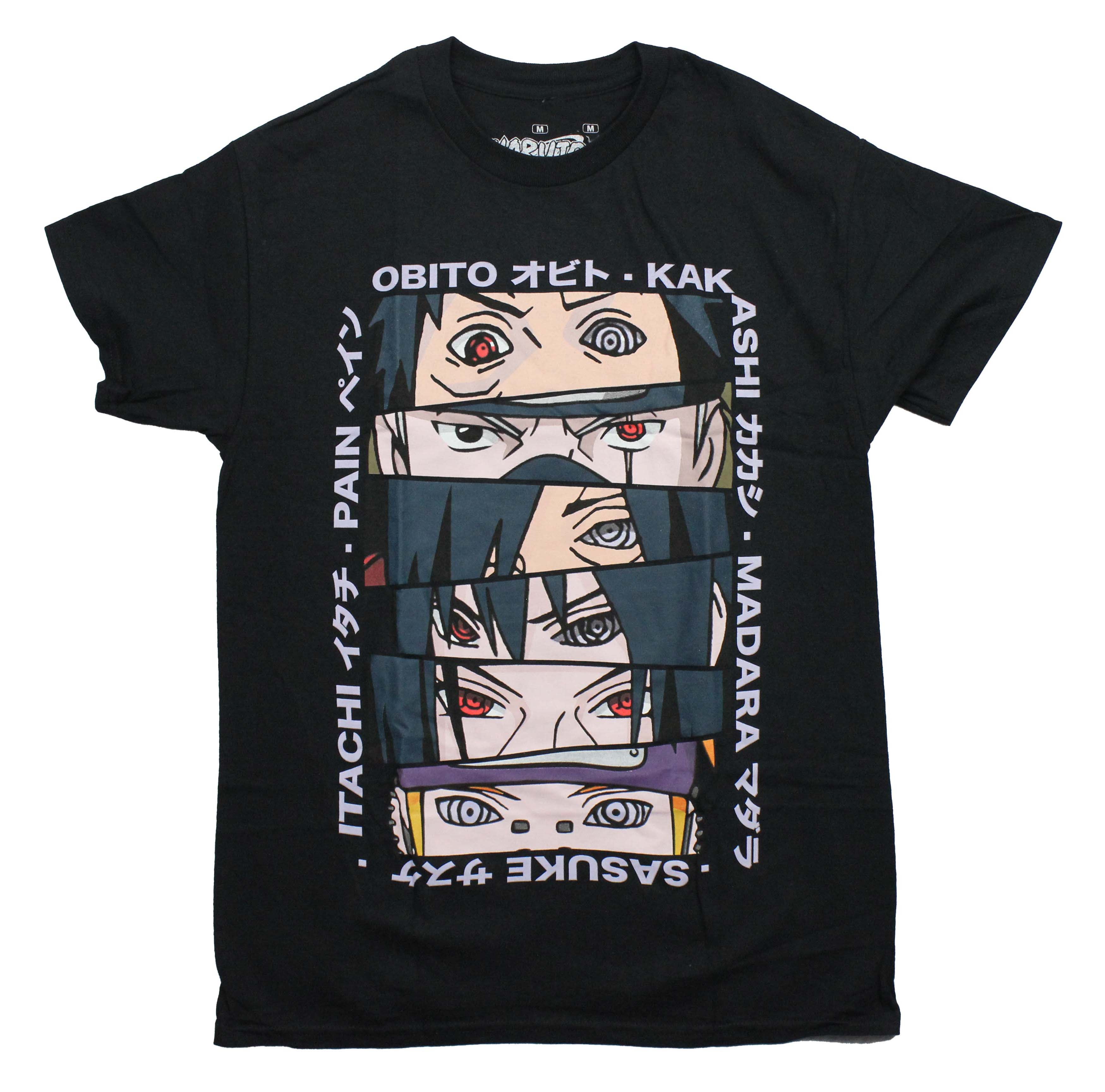Obito Mangekyou Sharingan Eye Design Sasuke T Shirt Obito Mangekyou Sharingan Eye Design Sasuke T Shirt