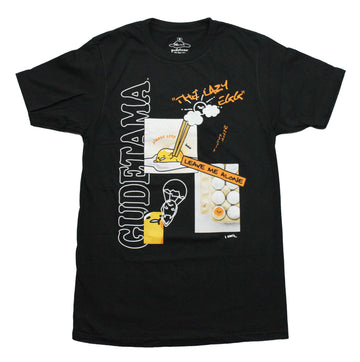 Gudetama Mens T-Shirt - Please Leave Me Alone, The Lazy Egg