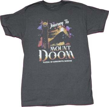 Lord of the Rings Mens T-Shirt - Journey to Mount Doom Postcard