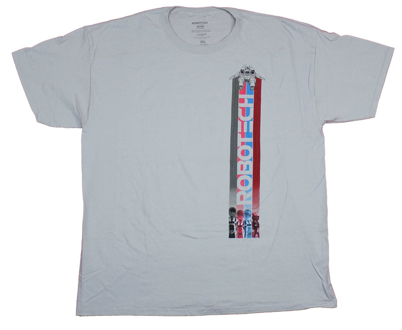 Robotech Mens T-Shirt- Team Stripe Jet Side Logo