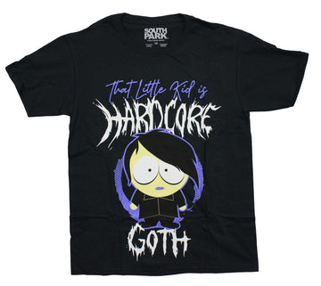 South Park Mens T-Shirt - That Little Kid is Hardcore Goth