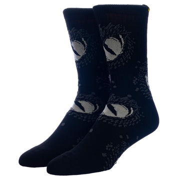 Disney Villains X Heidi Klum Maleficent Dragon Eyes Black Crew Socks