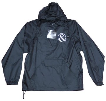 OF Mice & Men Mens Windbreaker Jacket - Ampersand Lapel Eagle Crest Back
