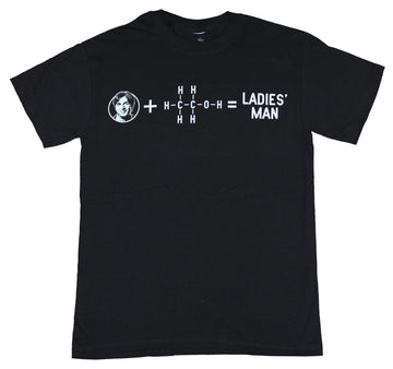 The Big Bang Theory Mens T-Shirt  - The Scientific Equation for Ladies Man