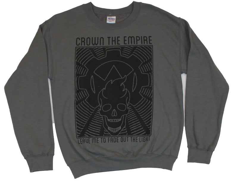 Crown the Empire Crewneck Sweatshirt - "Leave Me to Fade Out the Light" Image