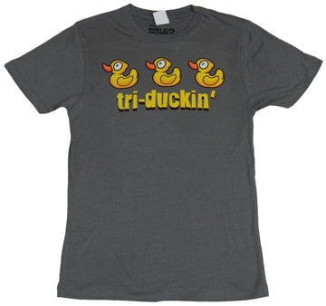 Where's My Water (Disney) Mens T-Shirt - Tri-Duckin' Triple Duck Image