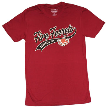 Avatar the Last Airbender Mens T-Shirt - Fire Ferrets Republic City Banner