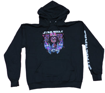 Star Wars Pullover Hoodie - Vader & Tie Fighter Collage Image